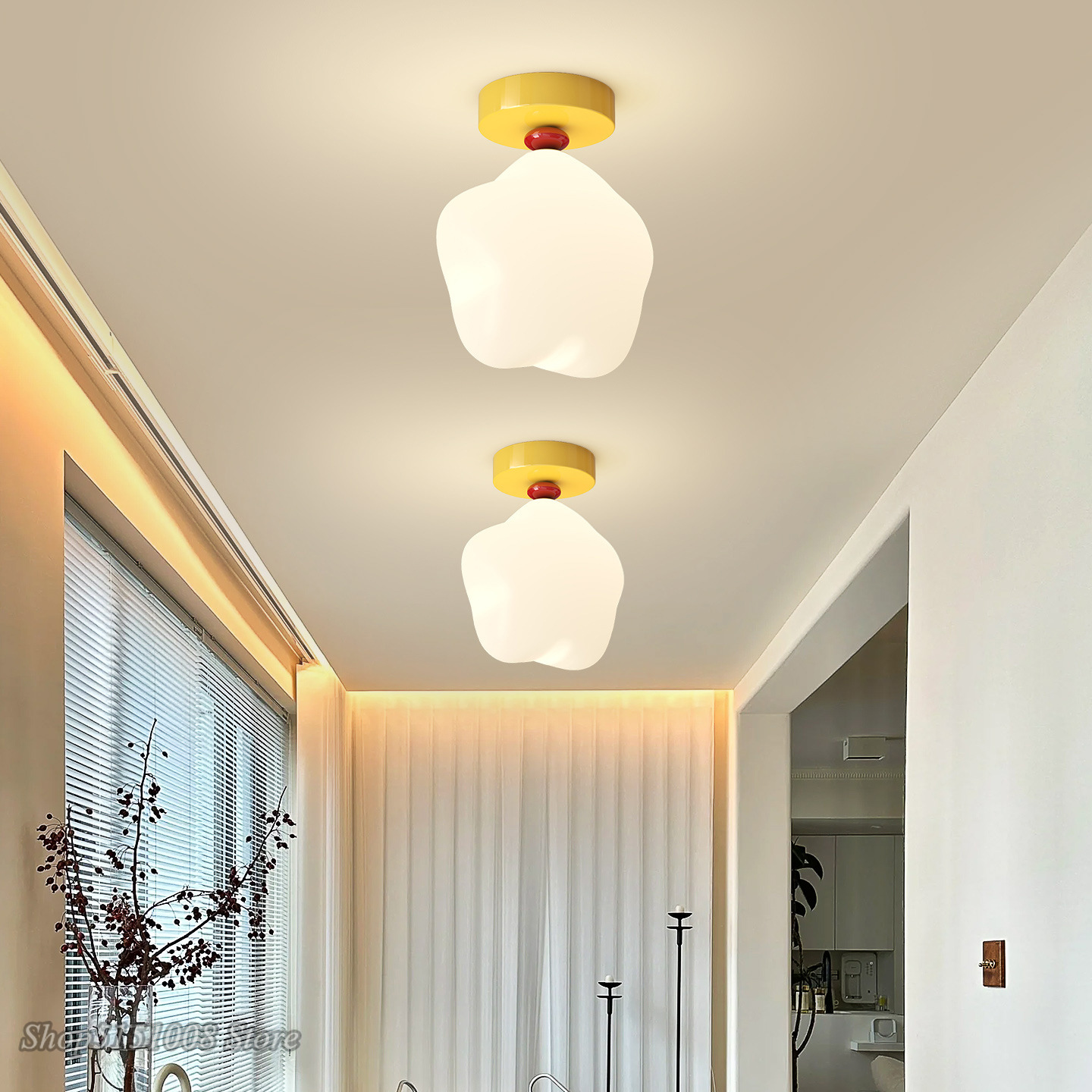 Kız Erkek çocuk Odası LED Tava - Baby Nursery Yellow Walls incelemesi ve fiyatı