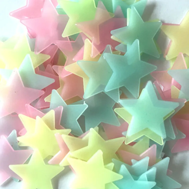 100 adet Floresan Karanlıkta P - Baby Nursery Stickers incelemesi ve fiyatı