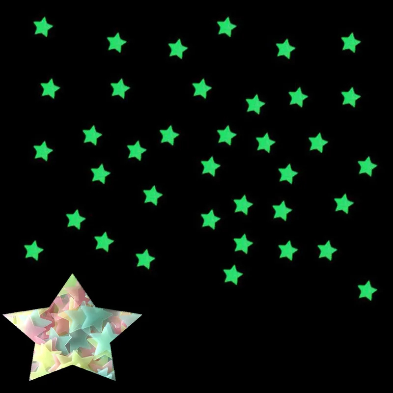 100 adet Floresan Karanlıkta P - Baby Nursery Stickers incelemesi ve fiyatı