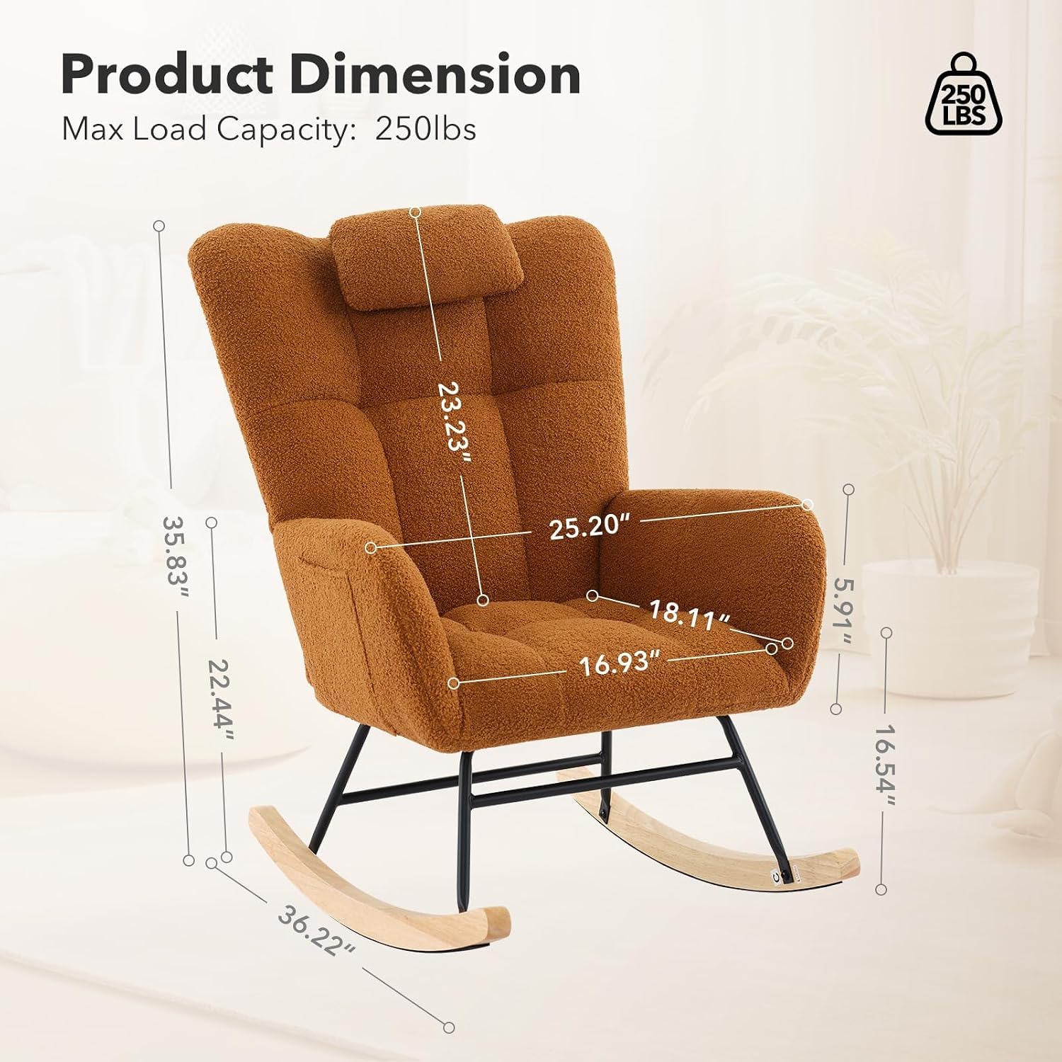 Teddy Glider Rocker Bebek Odas - Rocking Chair Nursery incelemesi ve fiyatı